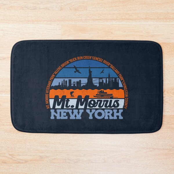 Item preview, Mt. Morris New York Sunset Retro Vintage Local Pride Logo designed and sold by CRHPOD20.