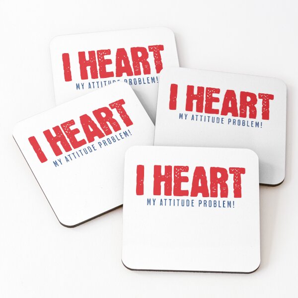 Item preview, I Heart my attitude problem designed and sold by CeliaZnx.