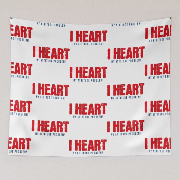 Item preview, I Heart my attitude problem designed and sold by CeliaZnx.