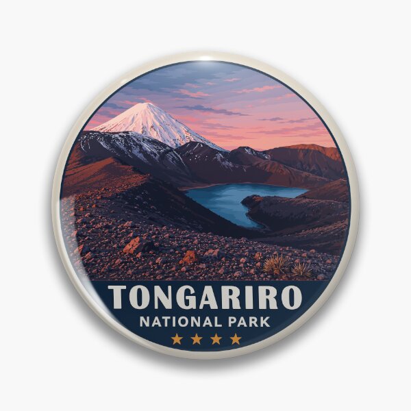 Item preview, Tongariro National Park, New Zealand | Volcanic Landscape Nature Travel designed and sold by Gideon Emmerich.