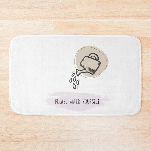 Item preview, Please Water Yourself Self Care Quote designed and sold by NESTORY-Studio.