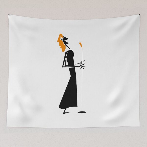 Item preview, Jazz Vocalist Silhouette — Smooth Music Art(Only pictures) designed and sold by R-T-Gracie.