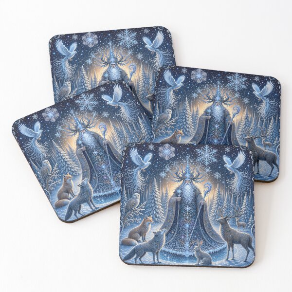 Item preview, Morozko's Winter Enchantment: A Mythical Frost Realm designed and sold by FriskyLemur.