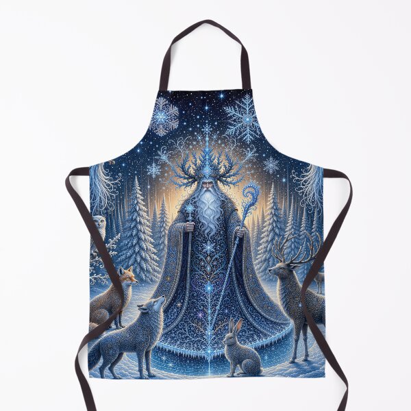 Item preview, Morozko's Winter Enchantment: A Mythical Frost Realm designed and sold by FriskyLemur.