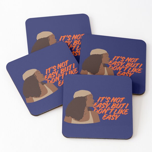 Item preview, Its Not Easy But I Don’t Like Easy Black Girl Magic Art designed and sold by busesplace.