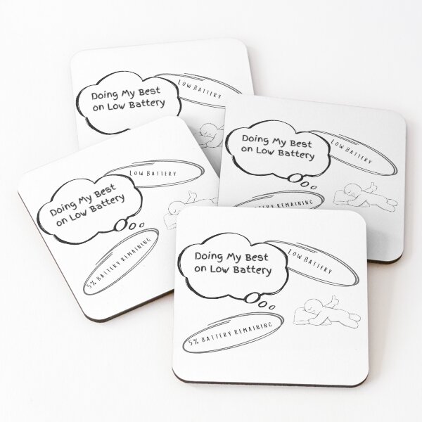Item preview, Doing My Best On Low Battery designed and sold by NESTORY-Studio.