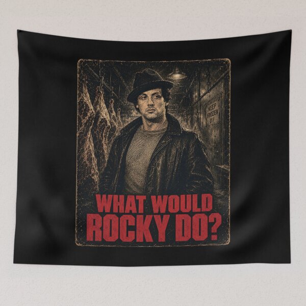 Item preview, What would Rocky do? designed and sold by TeeCodes.