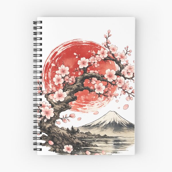 Item preview, Japanese Sakura Tree – Cherry Blossom Art |  designed and sold by oatsupspace.