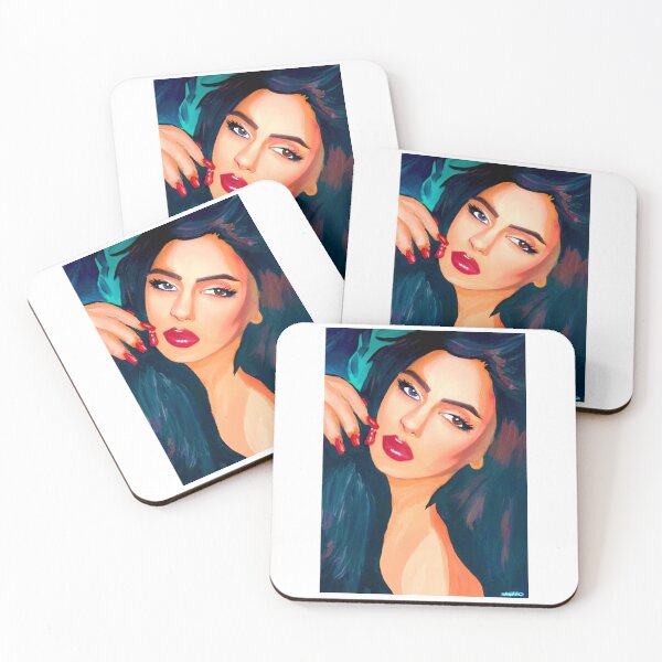 Item preview, Kylie Jenner Glam Fan Art Portrait designed and sold by Portrait Haven.