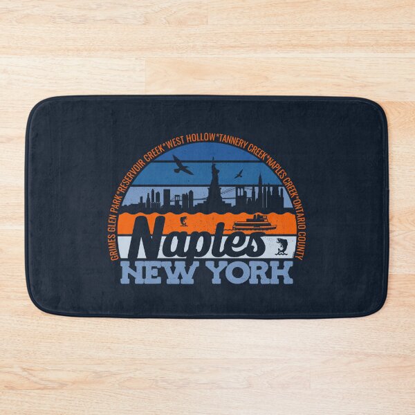Item preview, Naples New York Sunset Retro Vintage Local Pride Logo designed and sold by CRHPOD20.