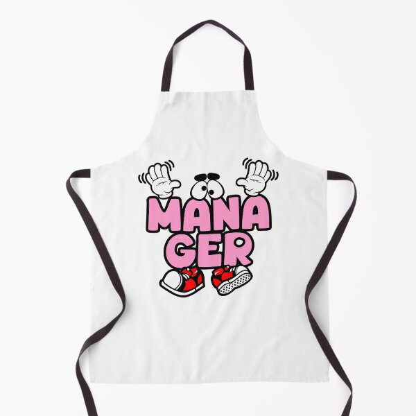 Item preview, MANAGER - WORK Cartoon Character Bold Retro designed and sold by NFTWords.