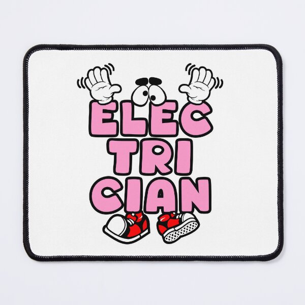 Item preview, ELECTRICIAN - WORK Words Character Bold Retro designed and sold by NFTWords.