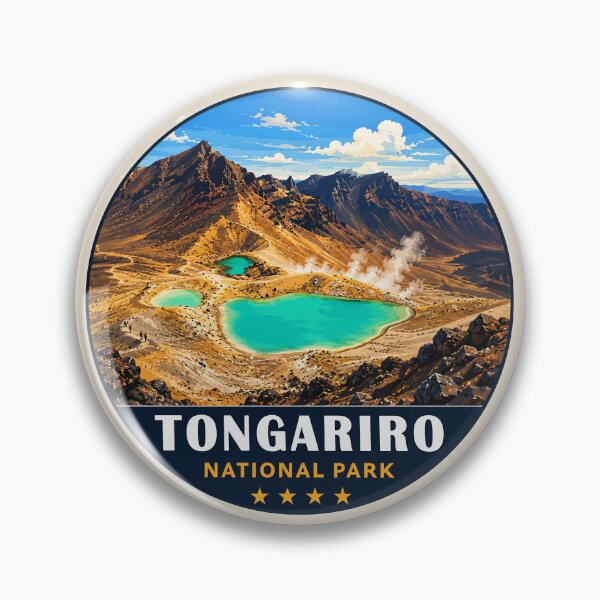 Item preview, Tongariro National Park, New Zealand | Volcanic Landscape Nature Travel designed and sold by Gideon Emmerich.