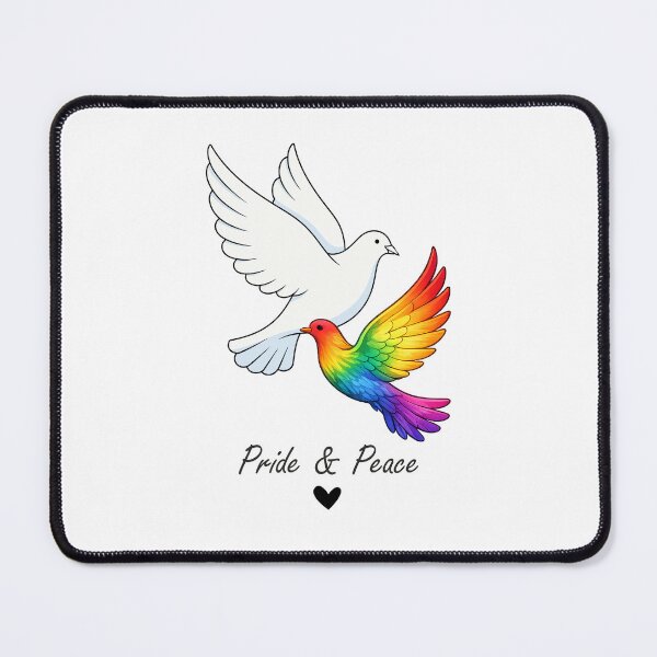 Item preview, Peace dove, peace, rainbow designed and sold by Radixbarny.