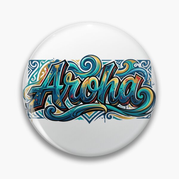 Item preview, Aroha Māori Streetwear Graphic Design designed and sold by ToiKiri.
