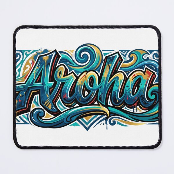 Item preview, Aroha Māori Streetwear Graphic Design designed and sold by ToiKiri.