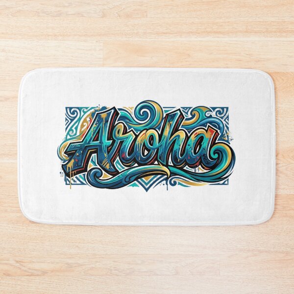 Item preview, Aroha Māori Streetwear Graphic Design designed and sold by ToiKiri.