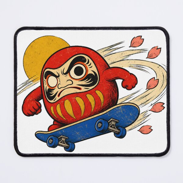 Item preview, Skating Daruma Doll designed and sold by Ora-kuro.