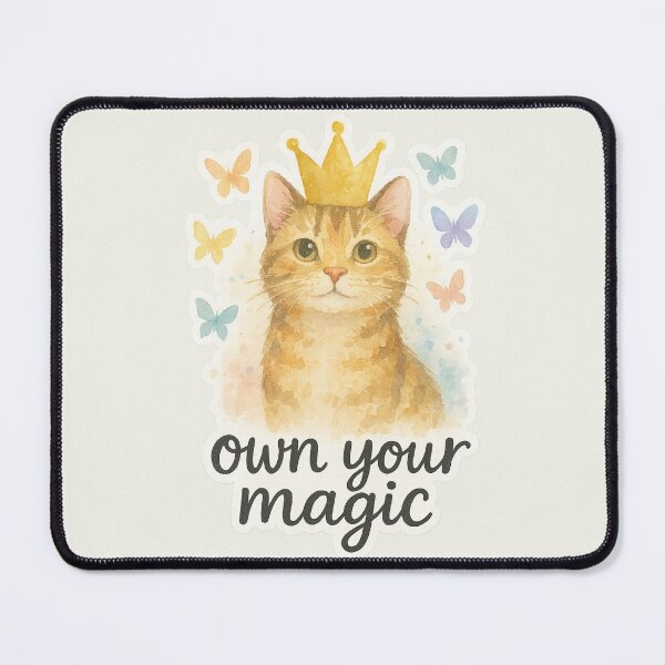 Item preview, Own your magic - cat designed and sold by Krachtvanjehart.