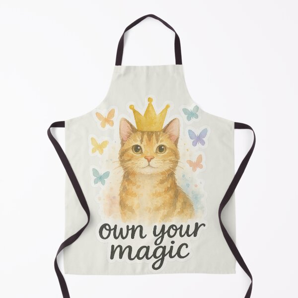Item preview, Own your magic - cat designed and sold by Krachtvanjehart.