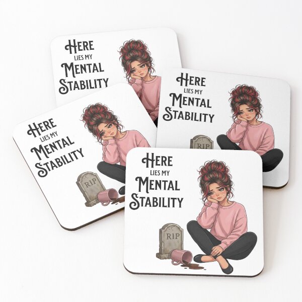 Item preview, sarcastic coffee humor designed and sold by Blush Meadow Trading Co.