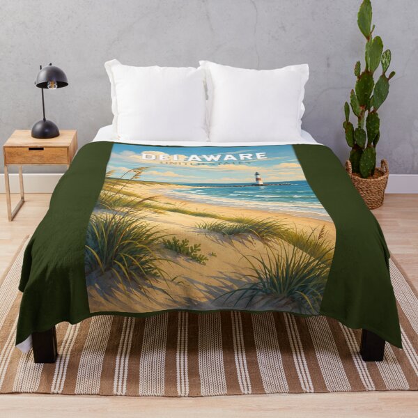 Item preview, Delaware Illustration Travel Art Vintage designed and sold by KrisSidDesigns.