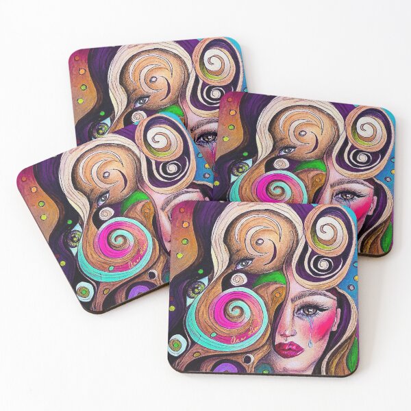 Item preview, Spirals in color, expressions, feelings designed and sold by AnaLisaArt.