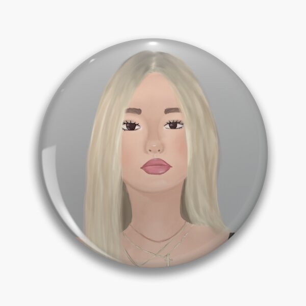 Item preview, Beautiful girl with blonde hair portrait designed and sold by Isla-DrawZ.