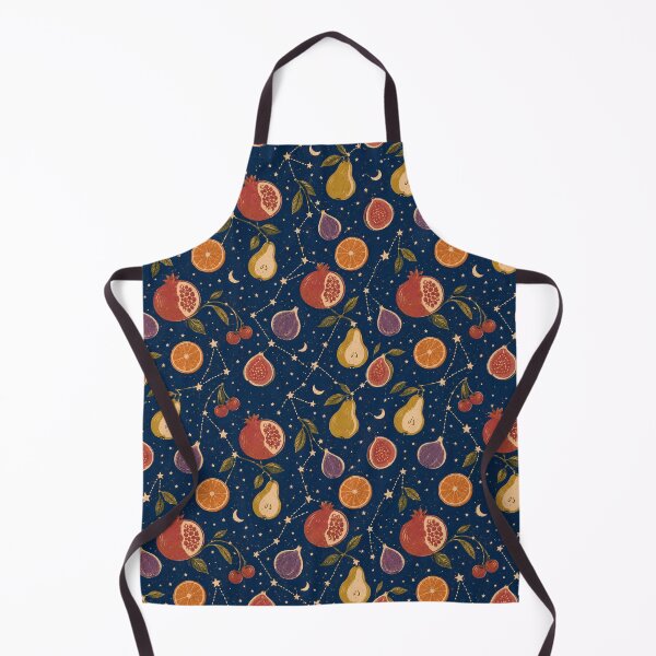 Item preview, Celestial Fruit Constellation Seamless Pattern designed and sold by VIVID COLORS CLUB.