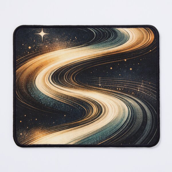 Item preview, Starlit Swing | Audio Visualizer Art designed and sold by shopbloombloom.