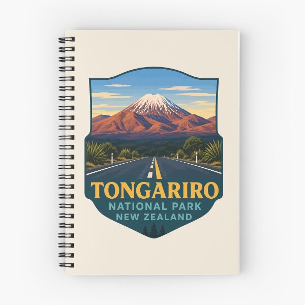 Item preview, Tongariro National Park, New Zealand | Volcanic Landscape Nature Travel designed and sold by Gideon Emmerich.