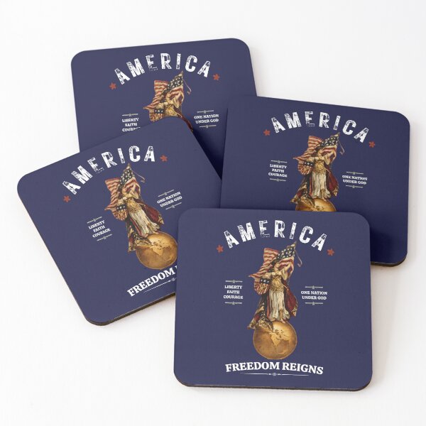 Item preview, Vintage Patriotic Freedom  designed and sold by MugsAndDuds.