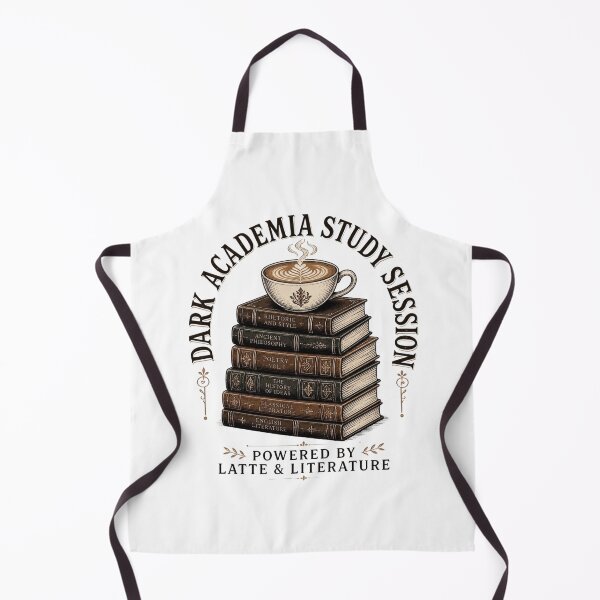 Item preview, Dark Academia Study Session Latte Aesthetic designed and sold by Coffread.