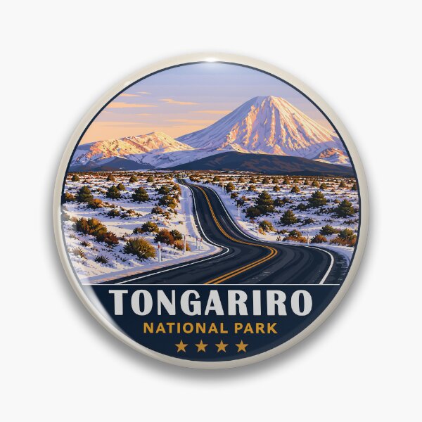 Item preview, Tongariro National Park, New Zealand | Volcanic Landscape Nature Travel designed and sold by Gideon Emmerich.