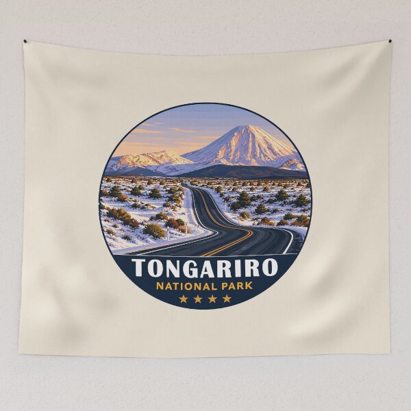 Item preview, Tongariro National Park, New Zealand | Volcanic Landscape Nature Travel designed and sold by Gideon Emmerich.