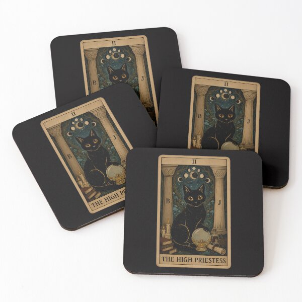 Item preview, The High Priestess Cat Lovers designed and sold by PurrfectHome.