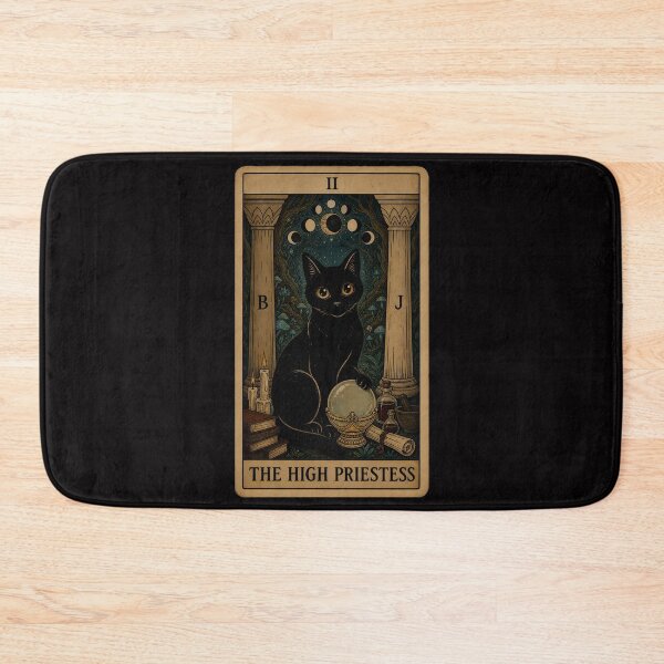 Item preview, The High Priestess Cat Lovers designed and sold by PurrfectHome.