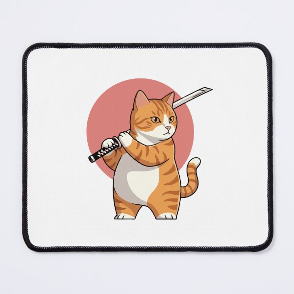 Item preview, Samurai Cat designed and sold by AnteesocialTees.