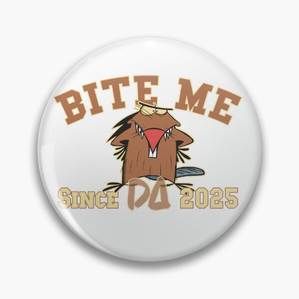 Item preview, Bite Me Vintage Varsity Mascot Angry Beaver Sarcastic Athletic College Streetwear Graphic designed and sold by DesignArtist.ia.