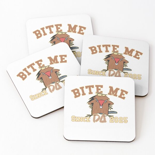 Item preview, Bite Me Vintage Varsity Mascot Angry Beaver Sarcastic Athletic College Streetwear Graphic designed and sold by DesignArtist.ia.