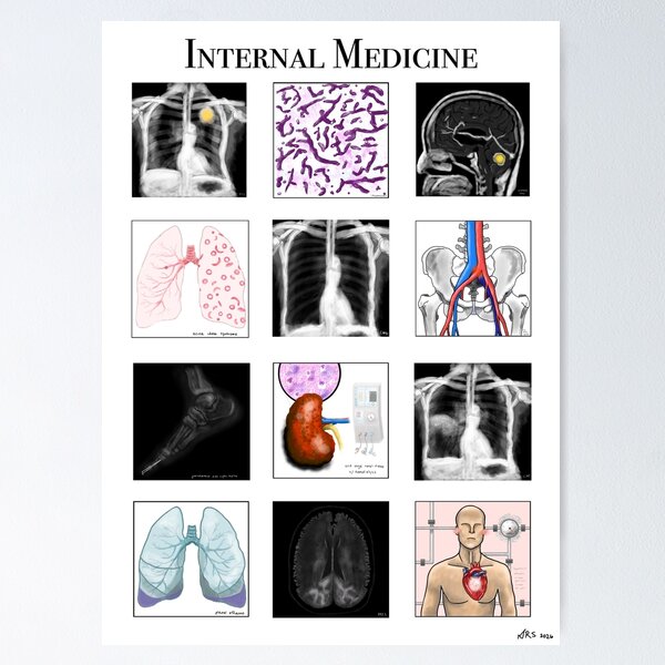Item preview, Internal Medicine: Visual Diagnosis Series designed and sold by ascherf.