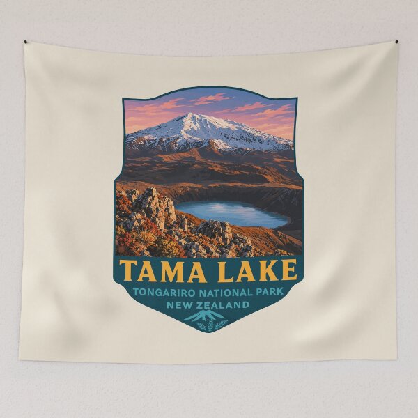 Item preview, Tongariro National Park, New Zealand | Volcanic Landscape Nature Travel designed and sold by Gideon Emmerich.