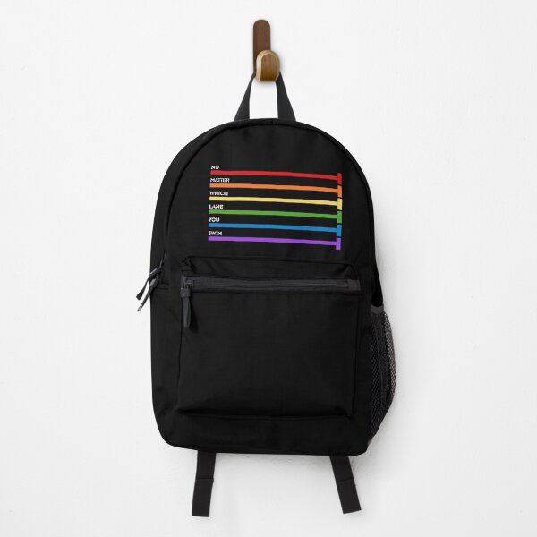 Item preview, No Matter Which Lane You Swim Pride Rainbow Black designed and sold by bluue-jayy.