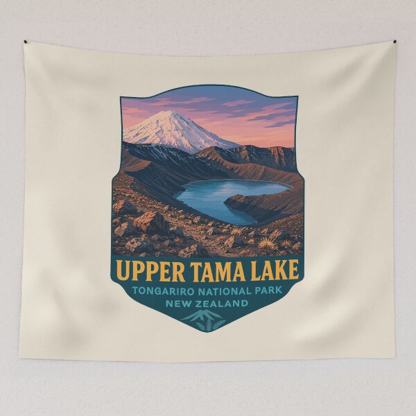 Item preview, Tongariro National Park, New Zealand | Volcanic Landscape Nature Travel designed and sold by Gideon Emmerich.