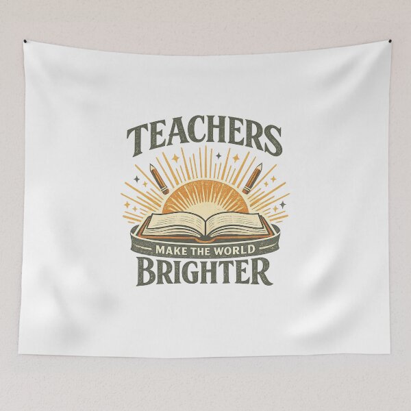 Item preview, Teachers Make The World Brighter Teacher Appreciation Gift designed and sold by teemix.