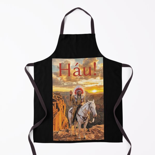 Item preview, Native American Chief - Háu Greeting Art designed and sold by ART-OF-ORION.