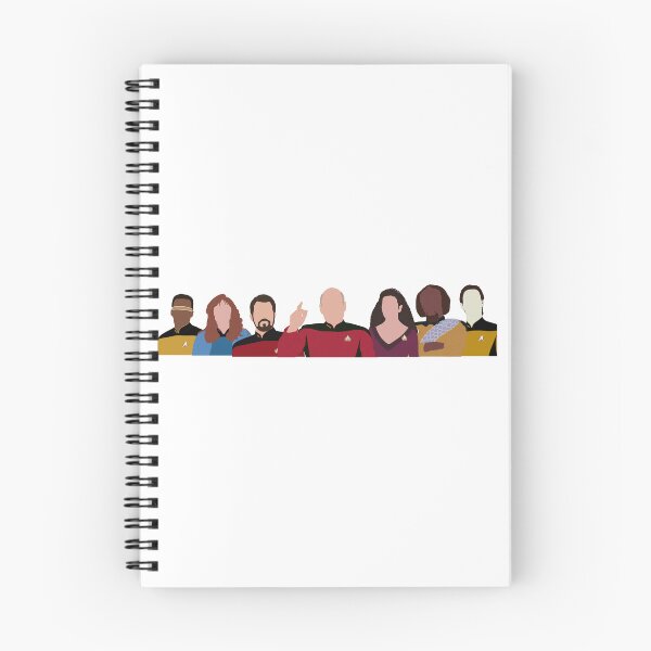 Item preview, Crew of the USS Enterprise-D Faceless Art designed and sold by RoseDesigns05.