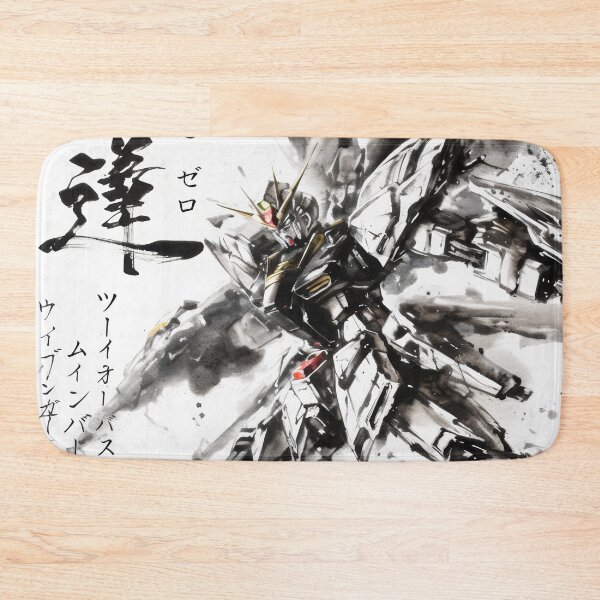 Item preview, Wing Gundam Zero Sumi-e  designed and sold by AnimeArsenalPrints.