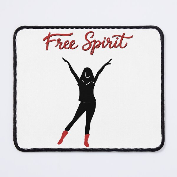 Item preview, Free Spirit Silhouette In Red And Black designed and sold by dirnkmns.