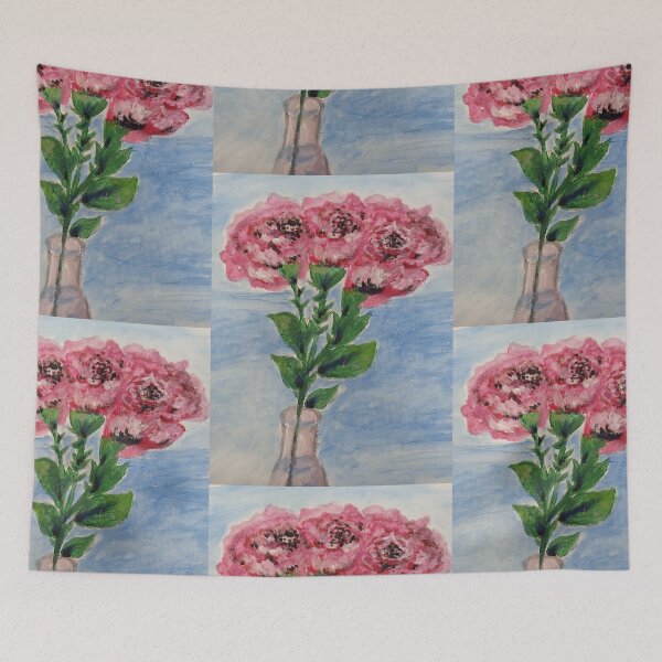 Item preview, Romantic Vase Full of Roses designed and sold by Aquamarineelle.